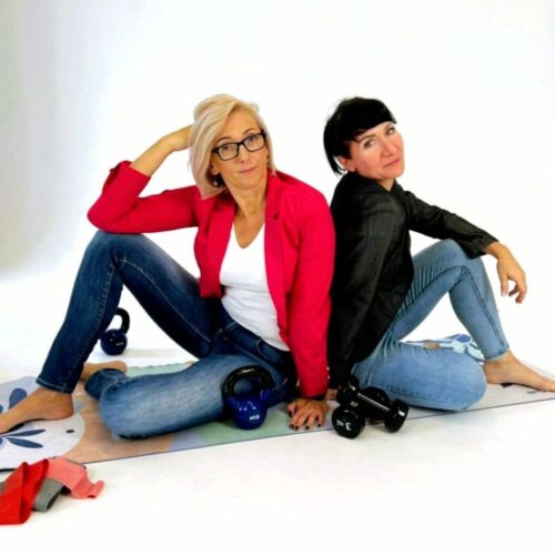 Agnieszka Bachorz, Danuta Monasterska - prowadzące szkolenie Młoda siła