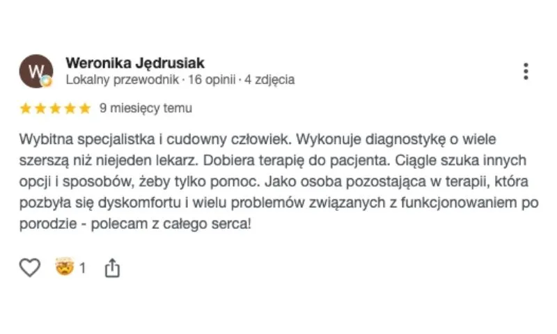 Opinia o Agnieszce Bachorz – Weronika Jedrusiak